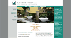 Desktop Screenshot of bussmann-feckler.de